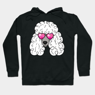 Poodle With Sunglasses Hoodie